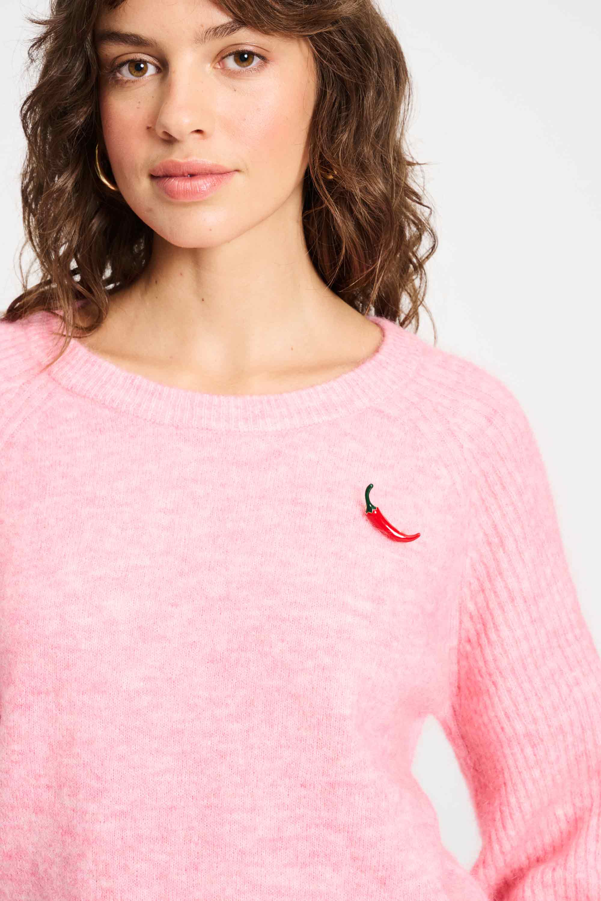 POM Amsterdam Pullovers TRUI - Sweet Pink