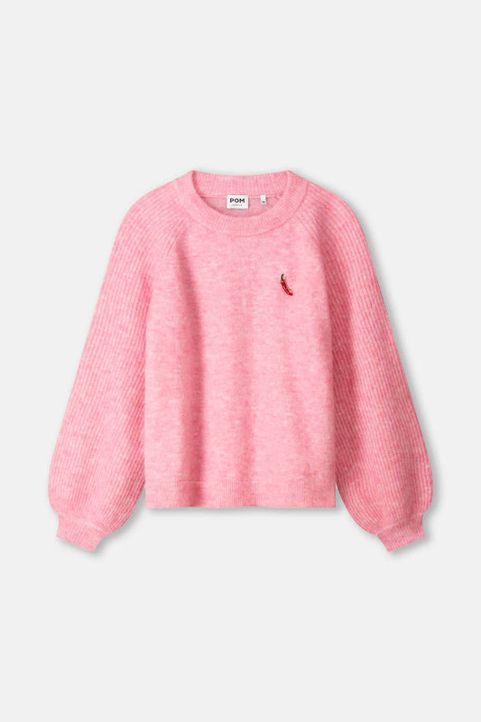 POM Amsterdam Pullovers TRUI - Sweet Pink