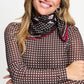 POM Amsterdam Scarves Brown / OS SJAAL - Maya Check Brown