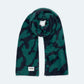 POM Amsterdam Scarves Green / OS SJAAL - Lou Animal Teal Green