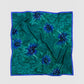 POM Amsterdam Scarves Green / OS SJAAL - Maya Bloom Teal Green