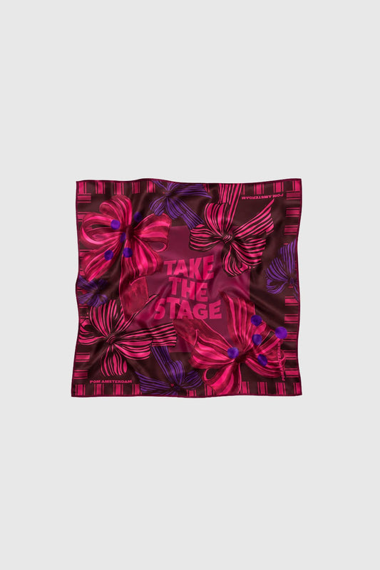 POM Amsterdam Scarves Pink / OS SJAAL - Maud Take The Stage