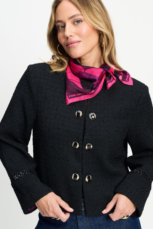 POM Amsterdam Scarves Pink / OS SJAAL - Maud The Grand Finale