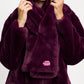 POM Amsterdam Scarves Purple / OS SJAAL - Carmen Dark Plum