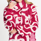 POM Amsterdam Scarves Red / OS SHAWL - Lou Bow Burgundy Red