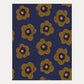 POM Amsterdam Shawls Blue / OS SJAAL - Fleurs Parfaites