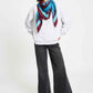 POM Amsterdam Shawls Blue / OS SJAAL - Mystic Dinner