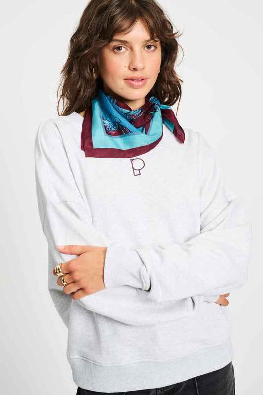 POM Amsterdam Shawls Blue / OS SJAAL - Mystic Dinner Small