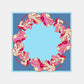 POM Amsterdam Shawls Blue / OS SJAAL - Urban Flora Blue Petite