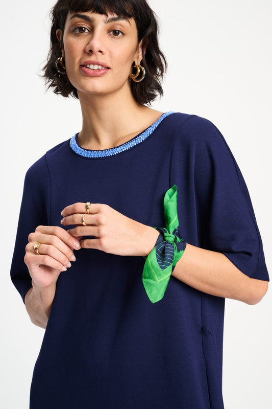 POM Amsterdam Shawls Green / OS SHAWL - Waves Green Petite