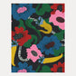 POM Amsterdam Shawls Multi colour / OS SJAAL - Autumn Garden