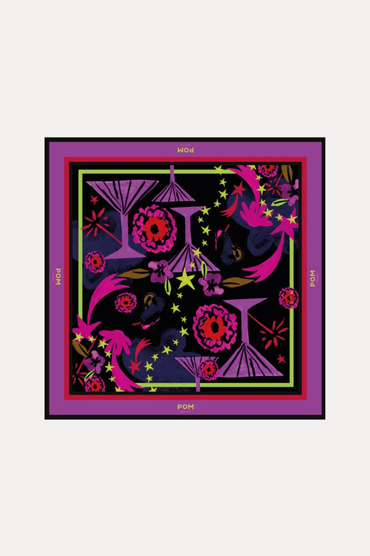 POM Amsterdam Shawls Multi colour / OS SJAAL - Party Delight