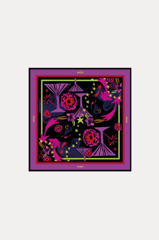 POM Amsterdam Shawls Multi colour / OS SJAAL - Party Delight Small