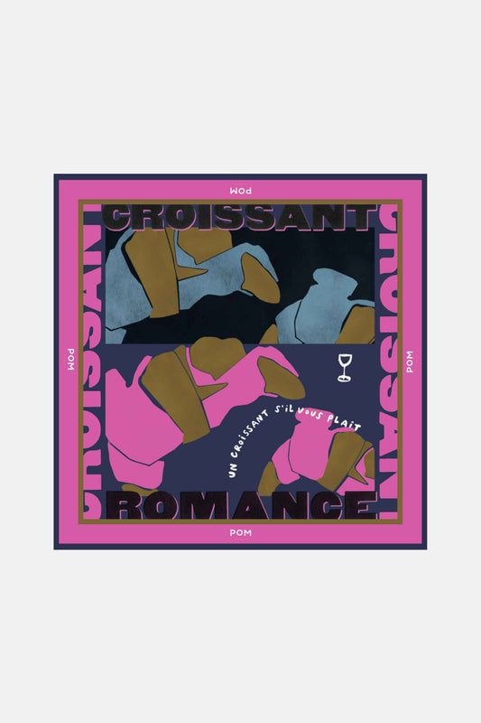 POM Amsterdam Shawls Pink / OS SJAAL - Croissant Romance