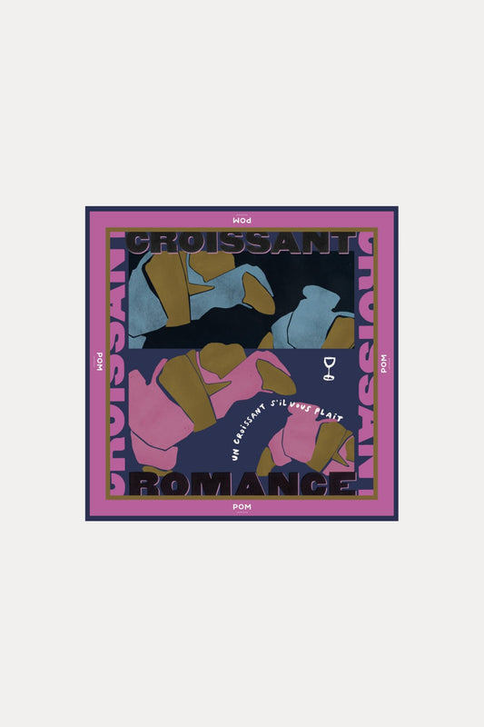 POM Amsterdam Shawls Pink / OS SJAAL - Croissant Romance Small