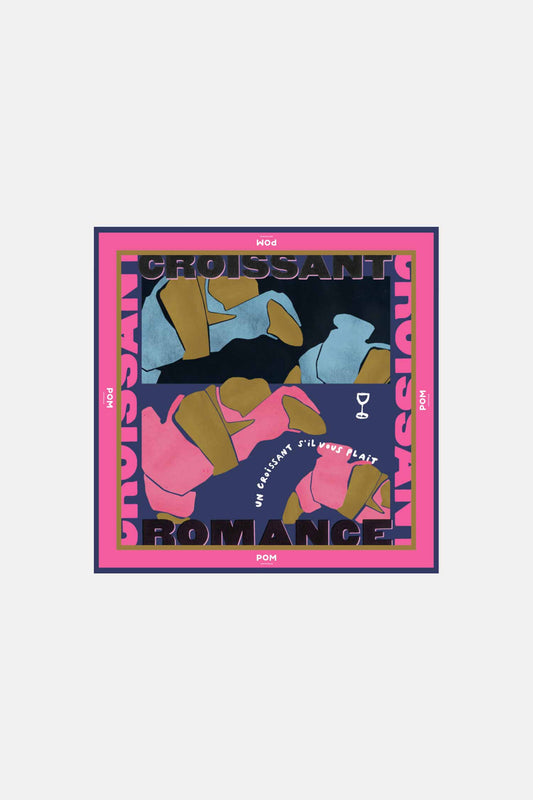 POM Amsterdam Shawls Pink / OS SJAAL - Croissant Romance Small