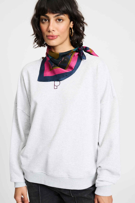 POM Amsterdam Shawls Pink / OS SJAAL - Croissant Romance Small