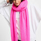 POM Amsterdam Shawls Pink / OS SJAAL - Dashing Pink