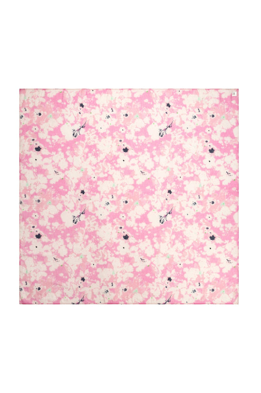 POM Amsterdam Shawls Pink / OS SJAAL - Lilies Pink