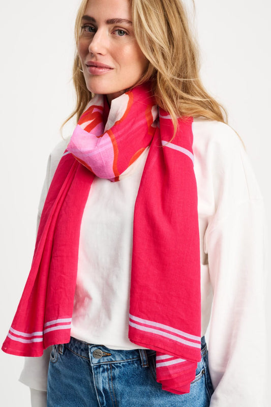 POM Amsterdam Shawls Pink / OS SJAAL - Matchpoint Pink