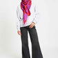 POM Amsterdam Shawls Pink / OS SJAAL - Splashing Fireworks