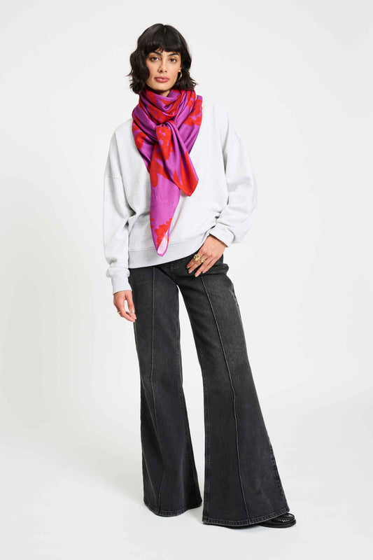 POM Amsterdam Shawls Pink / OS SJAAL - Splashing Fireworks
