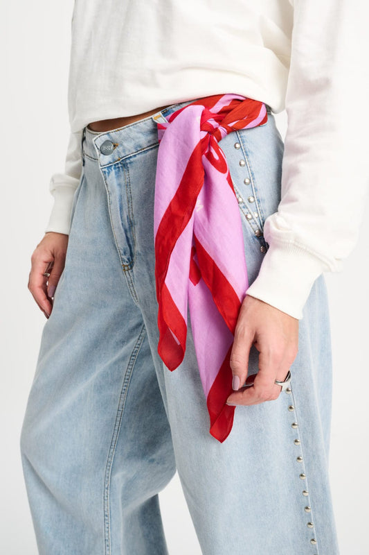 POM Amsterdam Shawls Pink / OS SJAAL - Sundeck