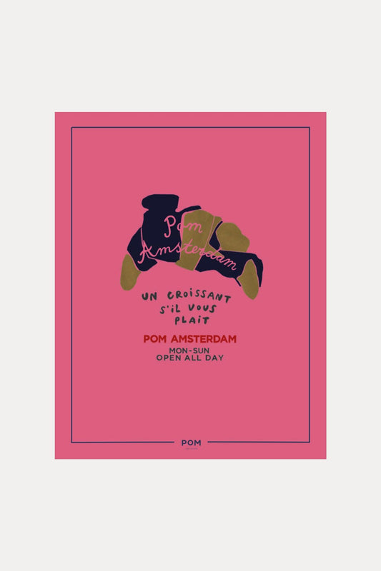 POM Amsterdam Shawls Pink / OS SJAAL - Un Croissant SVP