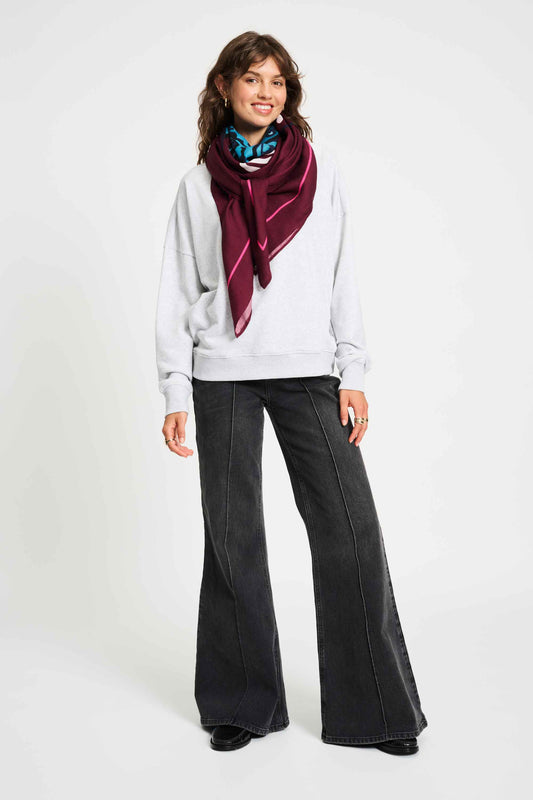 POM Amsterdam Shawls Purple / OS SJAAL - Le Diner