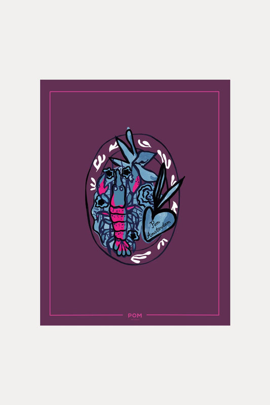 POM Amsterdam Shawls Purple / OS SJAAL - Le Diner