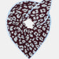 POM Amsterdam Shawls Purple / OS SJAAL - Leopard Plum