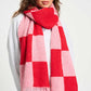 POM Amsterdam Shawls Red / OS SJAAL - Checks
