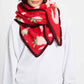 POM Amsterdam Shawls Red / OS SJAAL - Pepper Garden