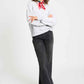 POM Amsterdam Shawls Red / OS SJAAL - POM'S Menu Small