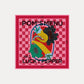 POM Amsterdam Shawls Red / OS SJAAL - POM'S Menu Small