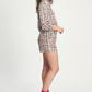 POM Amsterdam Shorts SHORT - Brushwork Check Linen