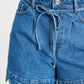 POM Amsterdam Shorts SHORT - Denim Scallop