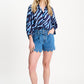 POM Amsterdam Shorts SHORT - Denim Scallop