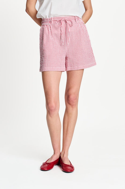 POM Amsterdam Shorts SHORT - Seersucker Red White