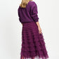 POM Amsterdam Skirts ROK - Bella Dark Plum