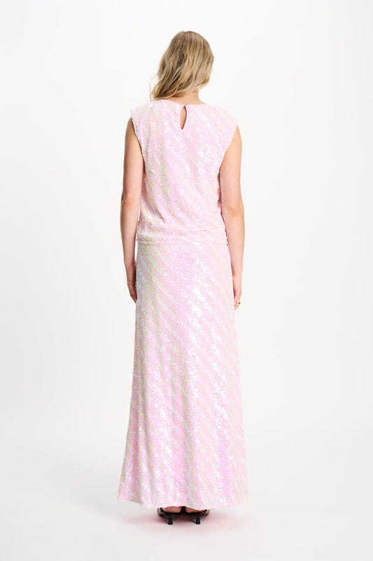 POM Amsterdam Skirts ROK - Sequins Shell Pink