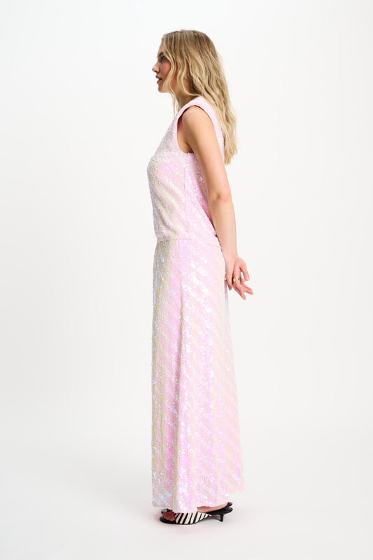 POM Amsterdam Skirts ROK - Sequins Shell Pink