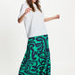 POM Amsterdam Skirts ROK - Waves Green