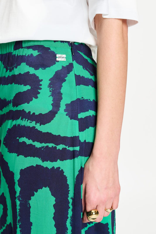 POM Amsterdam Skirts ROK - Waves Green