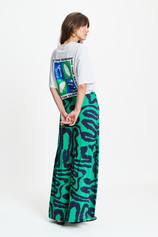 POM Amsterdam Skirts ROK - Waves Green