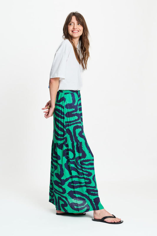 POM Amsterdam Skirts ROK - Waves Green