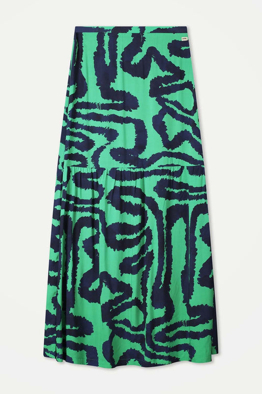 POM Amsterdam Skirts ROK - Waves Green