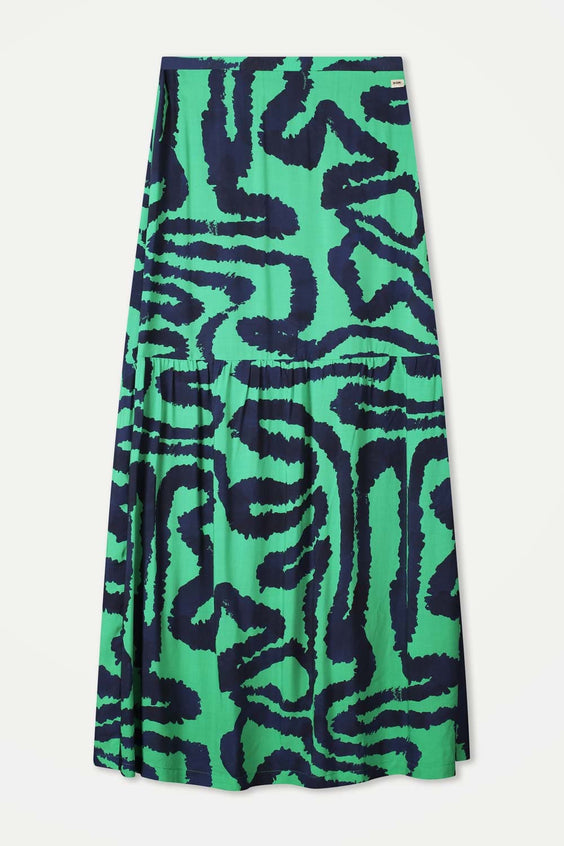 POM Amsterdam Skirts ROK - Waves Green