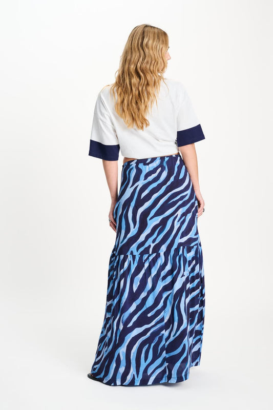 POM Amsterdam Skirts SKIRT - Animal Blue