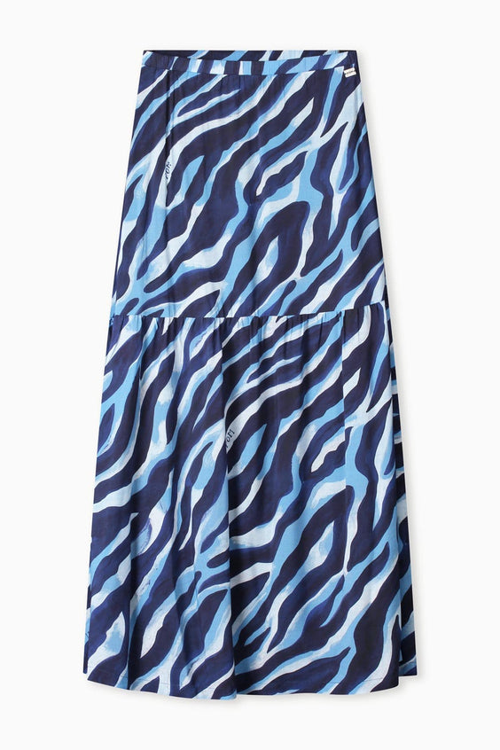 POM Amsterdam Skirts SKIRT - Animal Blue